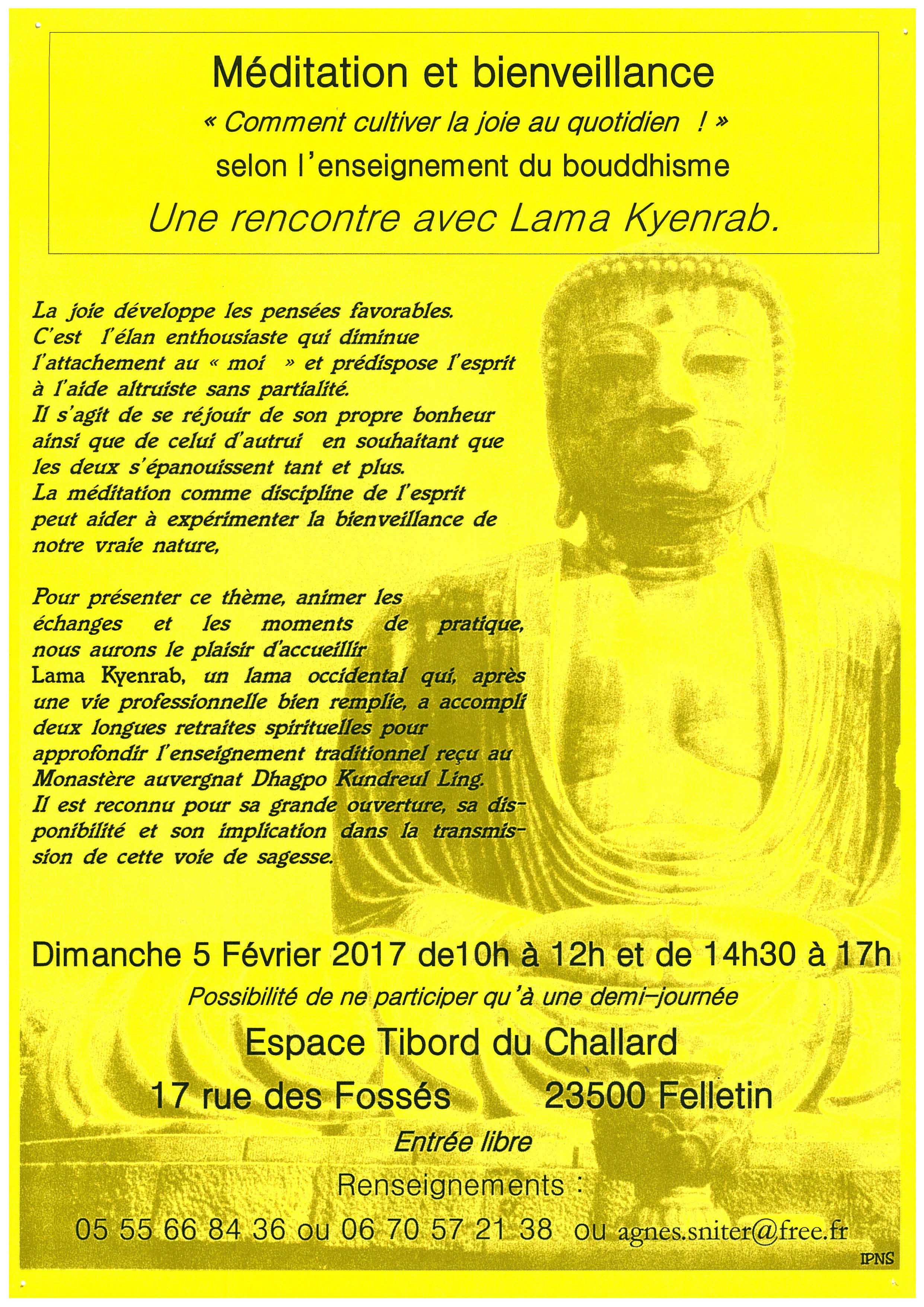 rencontre meditation