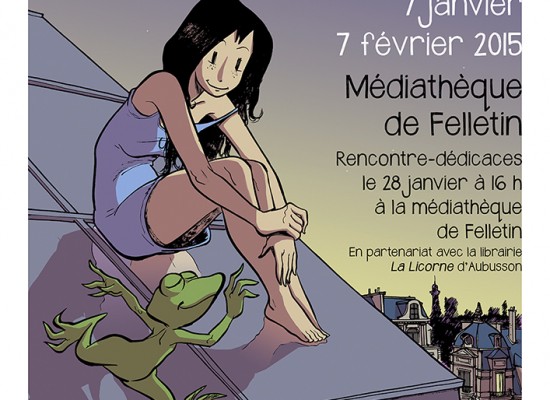François Duprat, Exposition d’originaux de bande dessinée du 7 janvier au 7 février 2015