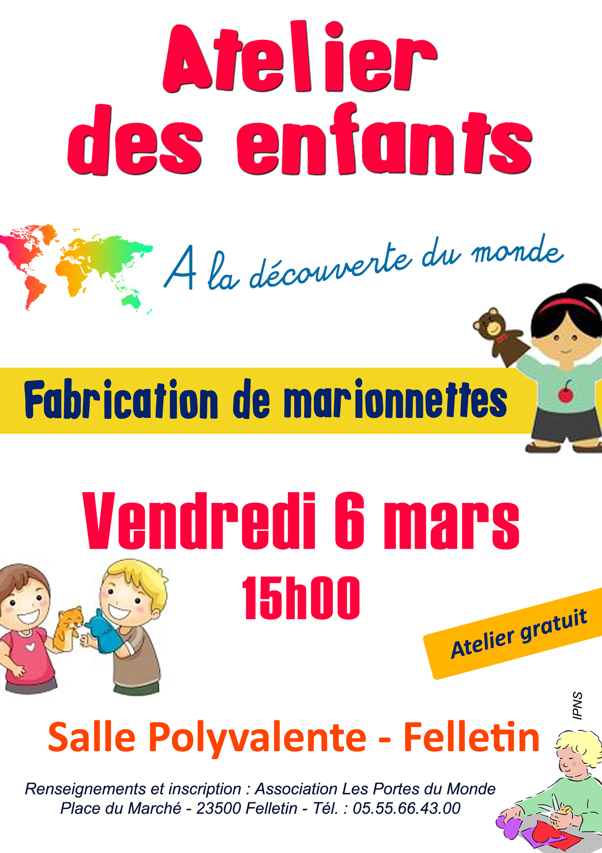 Atelier de création de marionnettes