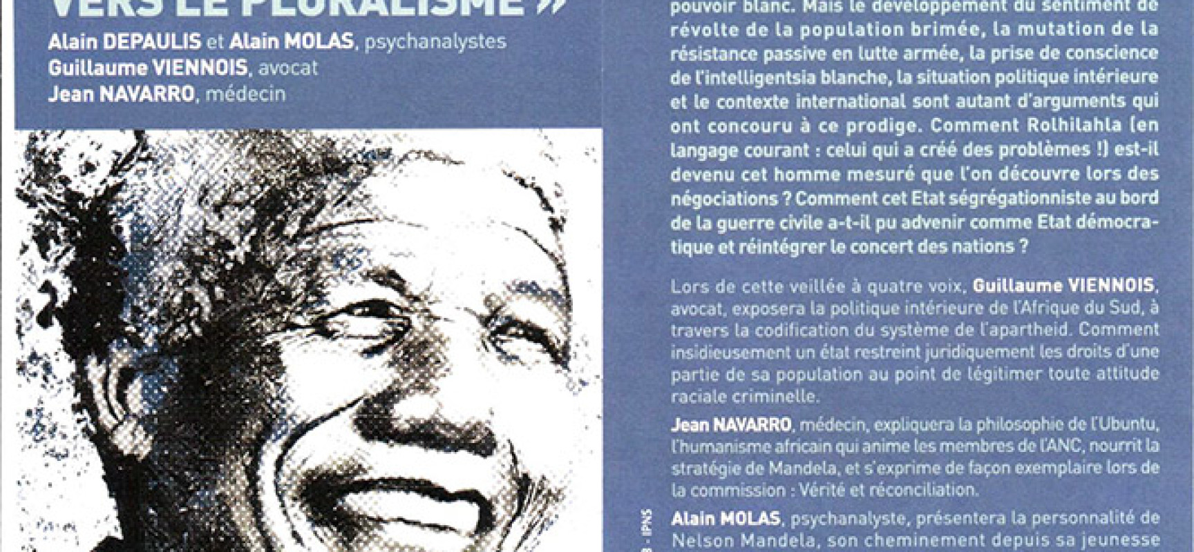 Nelson Mandela, un chemin vers le pluralisme