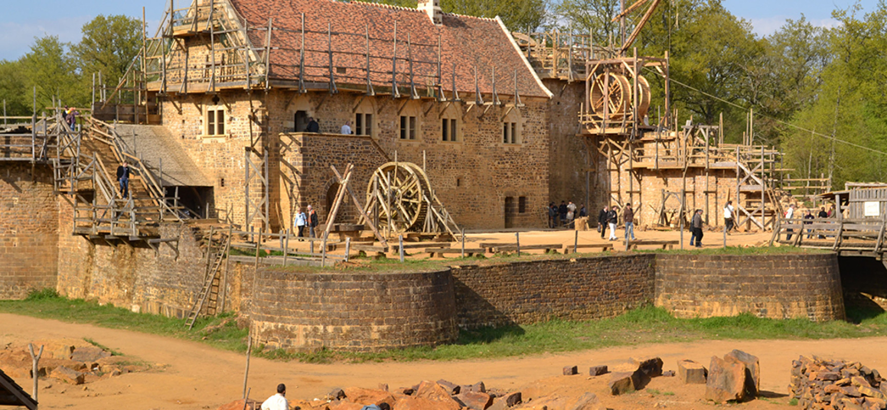 Sortie au château de Guedelon