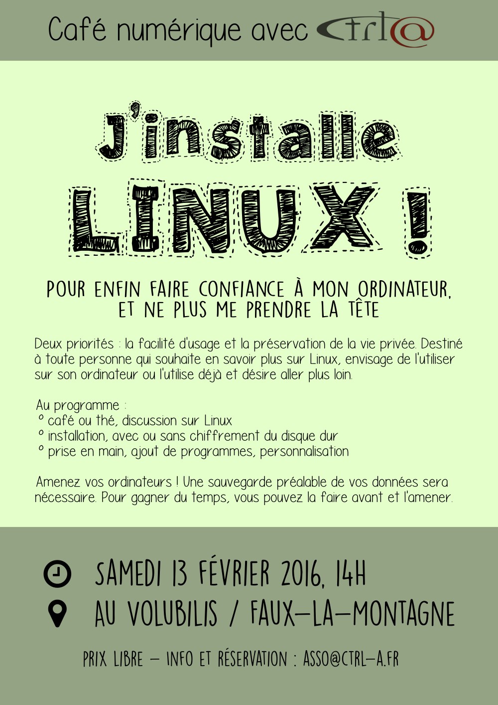 Ctrl-a Linux 13-02-2016