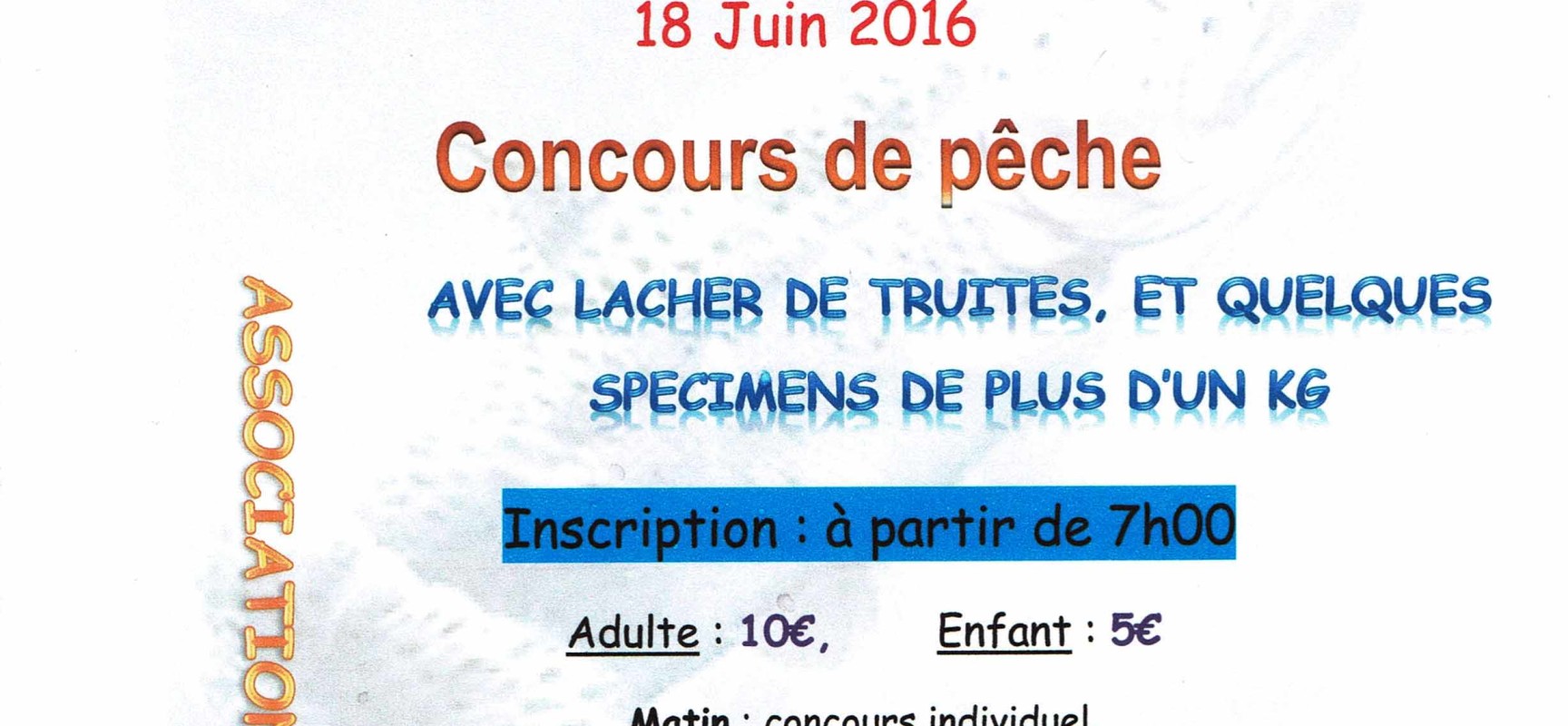 Blessac – Concours de pêche