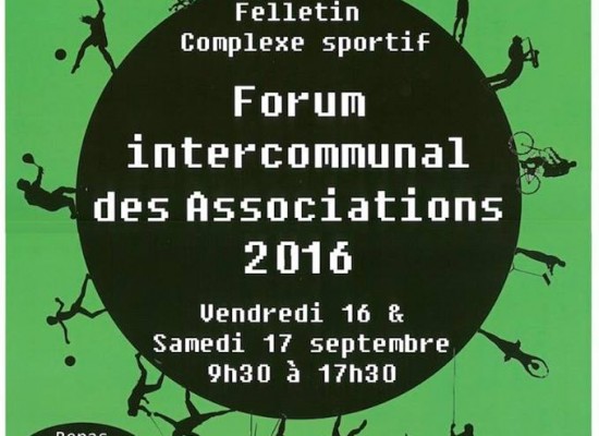 Forum intercommunal des associations : faites le plein d’activités !