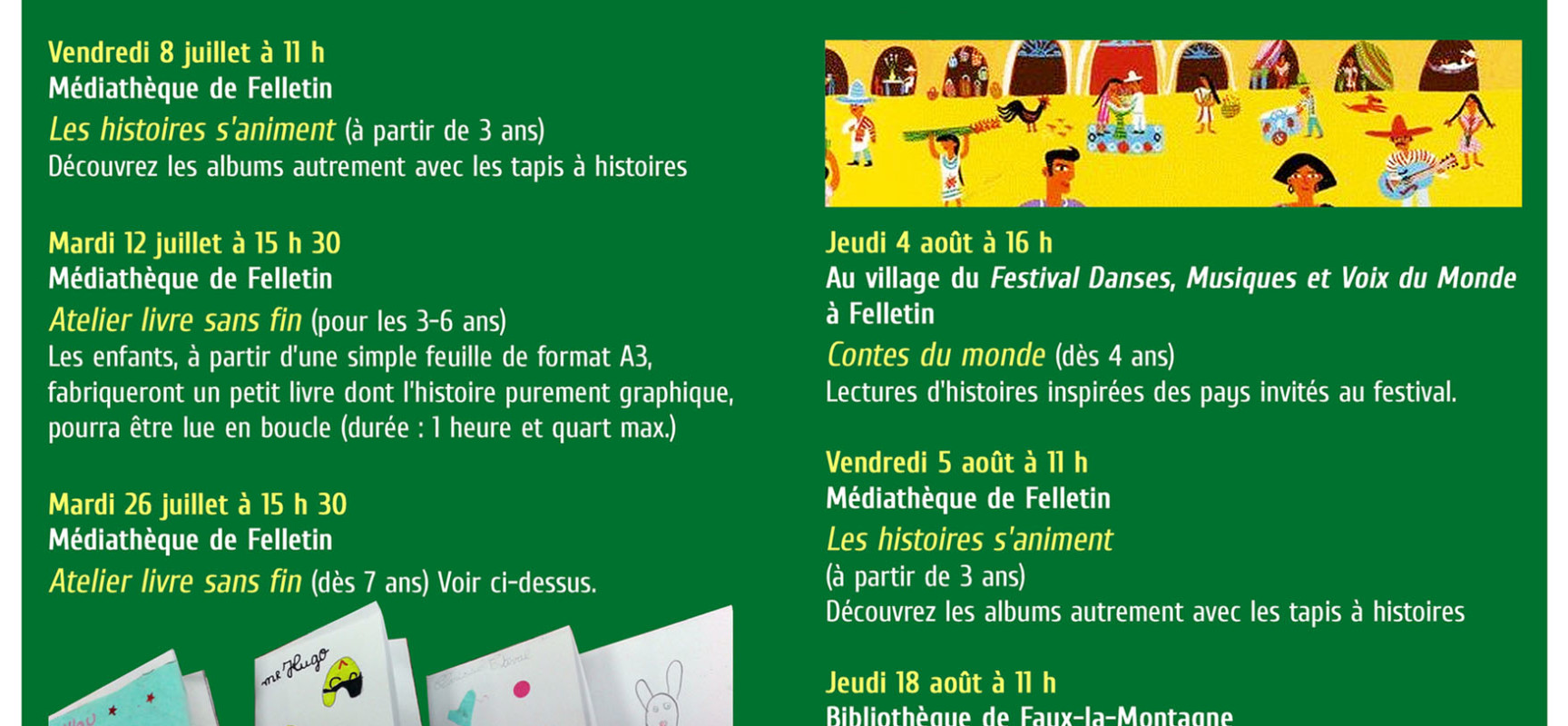 Atelier livre sans fin