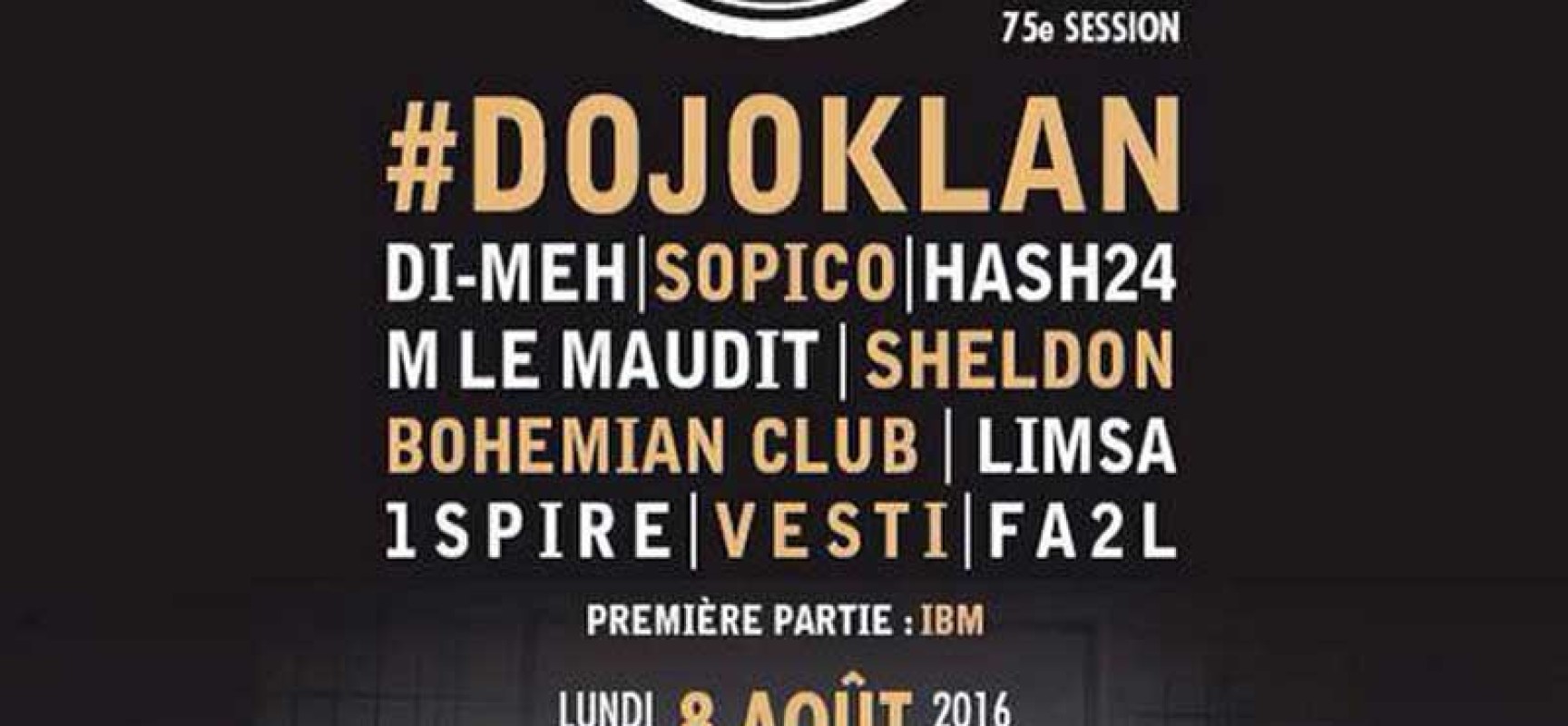 Dojoklan en concert