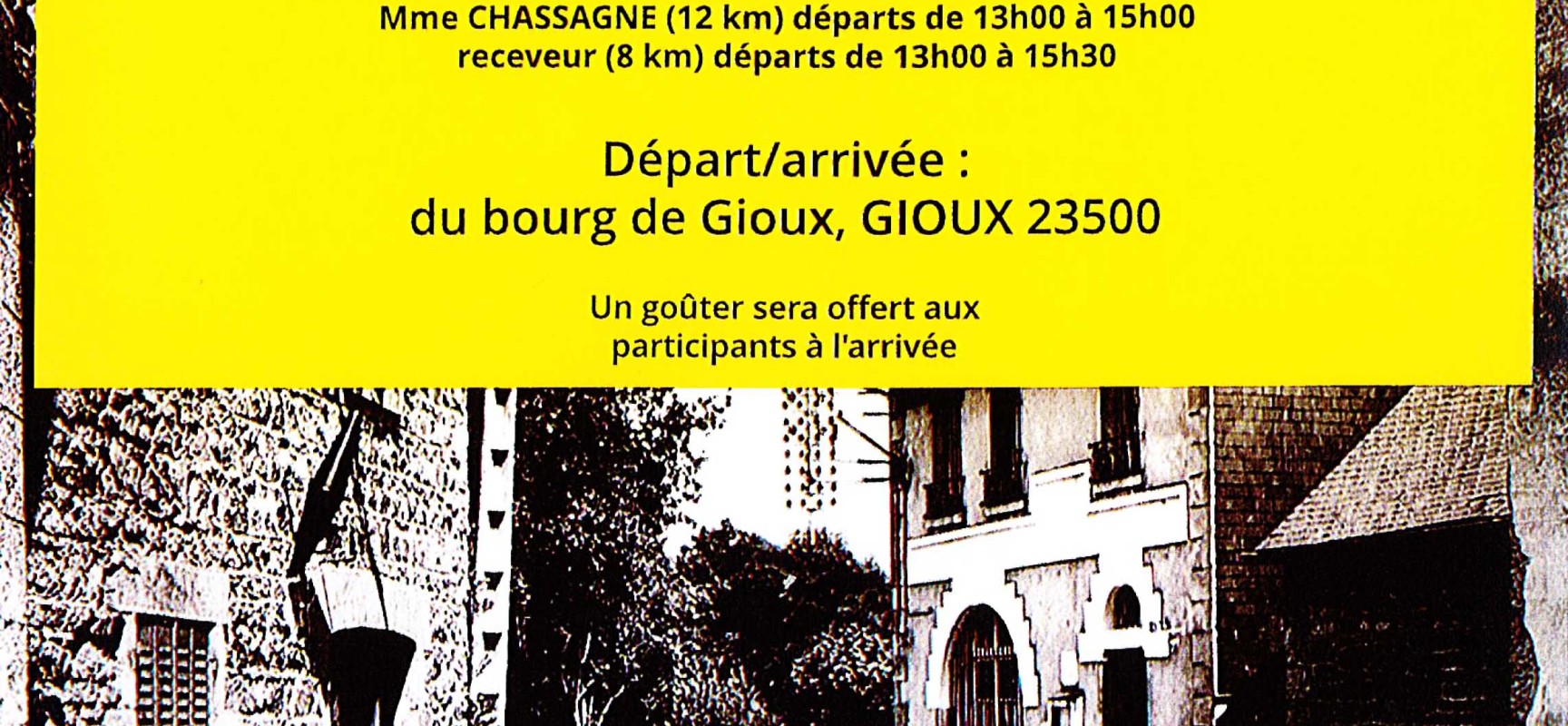 « La Tournée du Facteur » – Randonnée Gioux