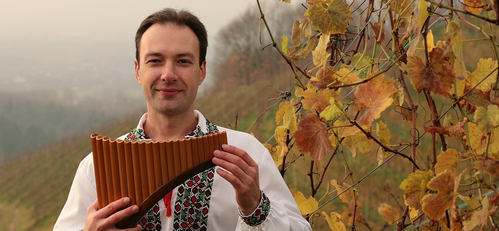 Duo flûte de pan et orgue Dorian et Thomas STRAUß Creuse