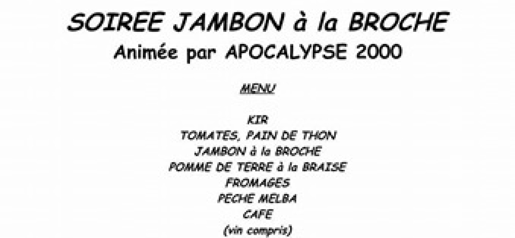 Soirée jambon à la broche #StAvitdeTardes