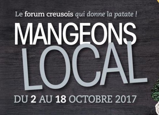 1er Forum de l’alimentation locale – « Mangeons local, le forum creusois qui donne la patate ! » du 2 au 18 octobre 2017