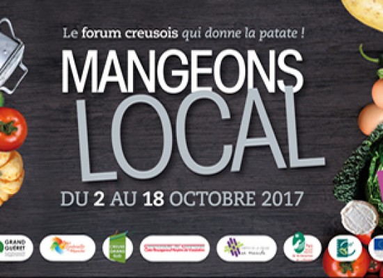1er Forum de l’alimentation locale du 2 au 18 octobre 2017