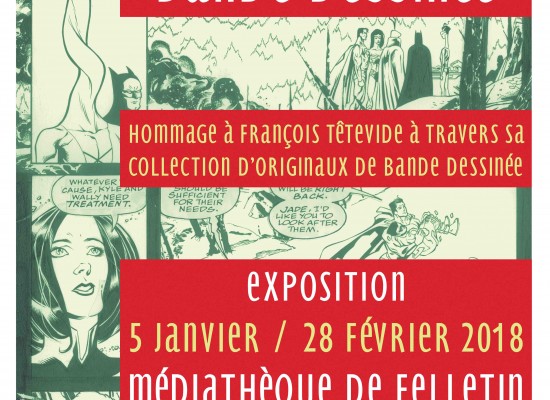 EXPO – « Un regard sur la bande dessinée » – Hommage à François Têtevide