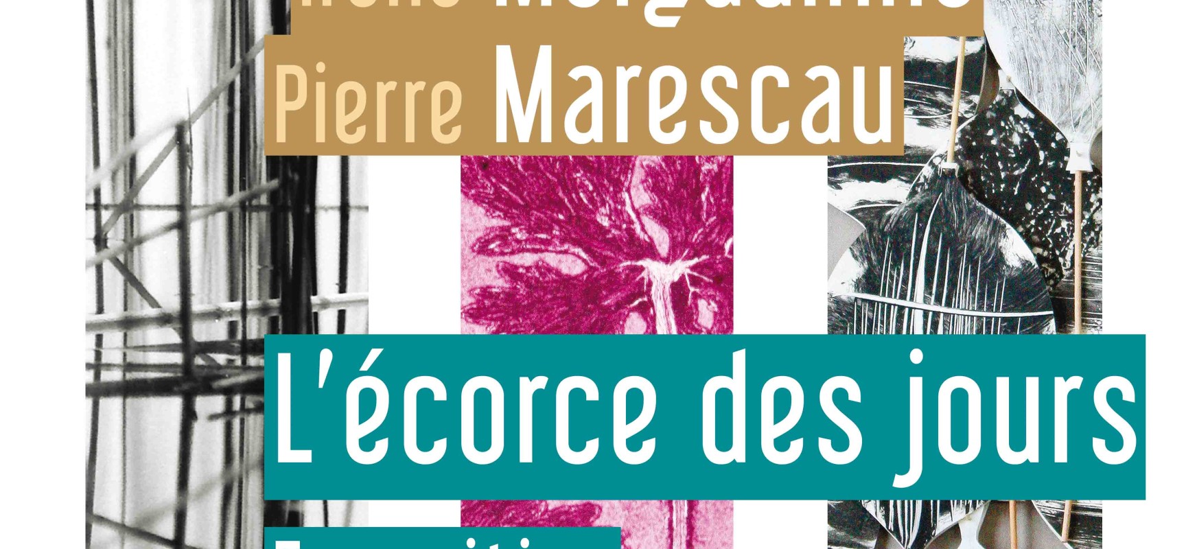 [Expo]  « L’écorce des jours », Jean-Claude Lemosquet, Irène Morgadinho et Pierre Marescau