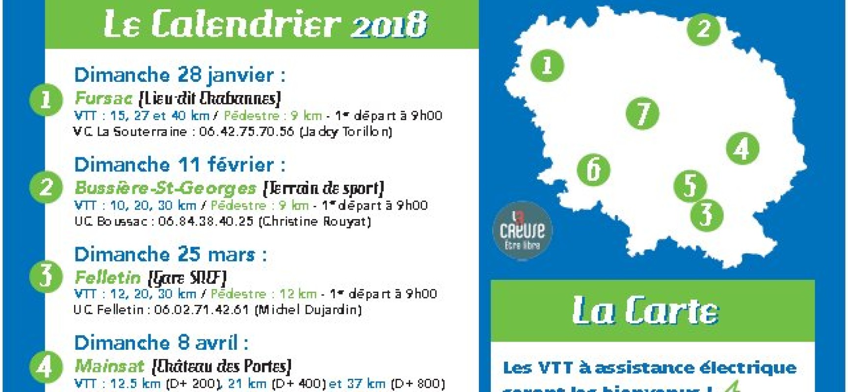 Randos « Challenge Vert » #Blessac