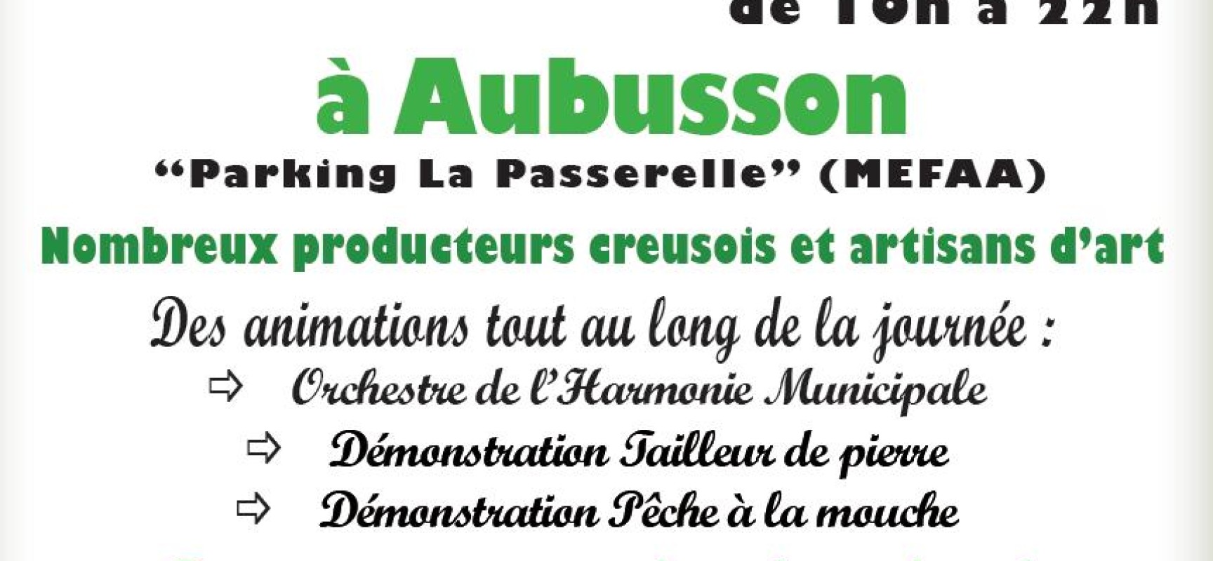Marché de Producteurs de Pays #Aubusson