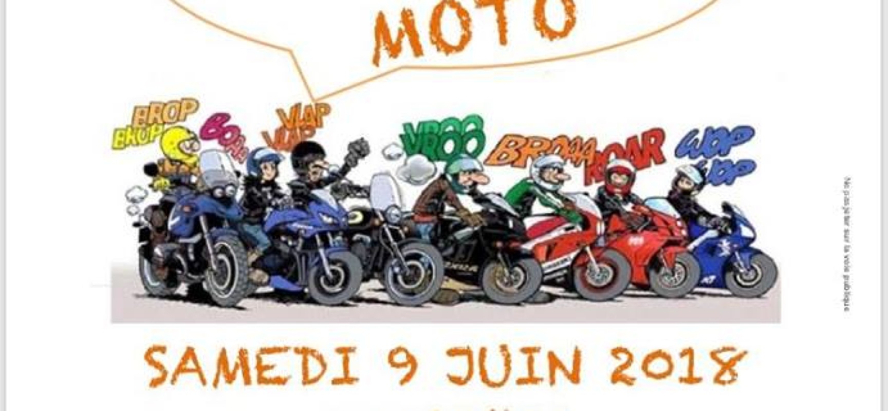 100 ans Ligue contre le Cancer « Tous en Moto » #Creuse