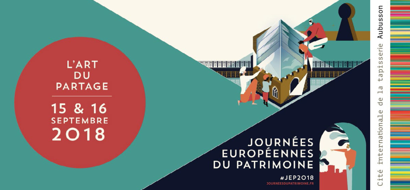 « L’Art du Partage », le patrimoine culturel à l’honneur à la Cité de la Tapisserie #JEP2018