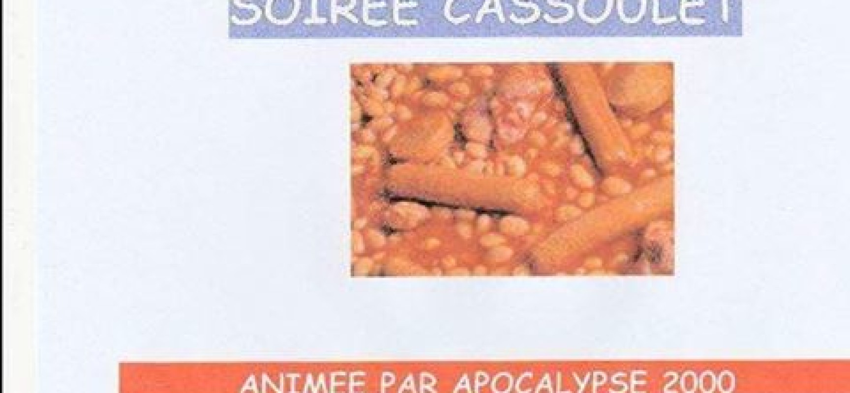 Repas cassoulet #StAvitdeTardes