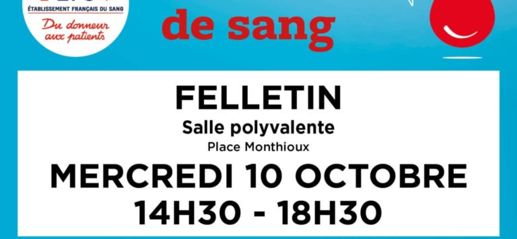 Don du Sang #Felletin