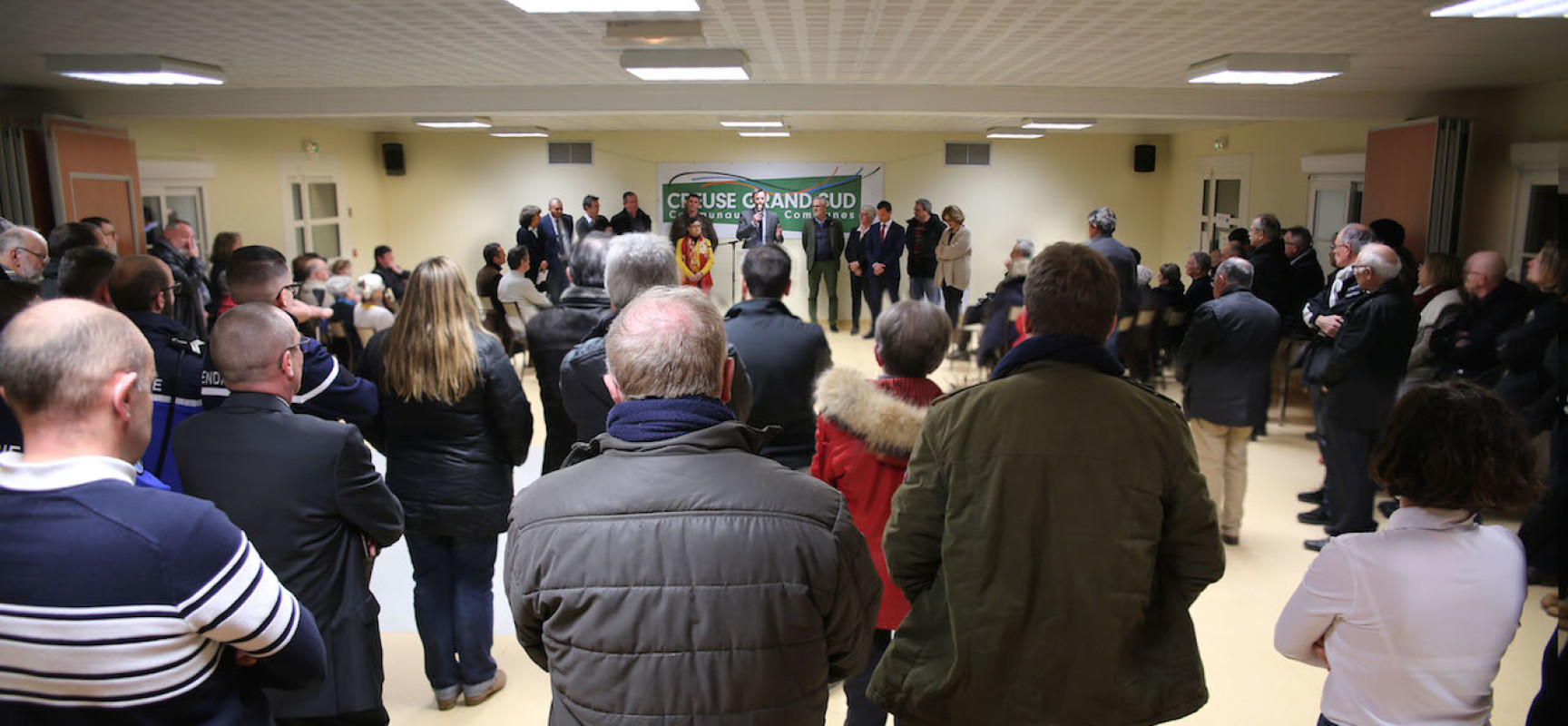 Cérémonie des voeux de la Communauté de communes Creuse Grand Sud 2019