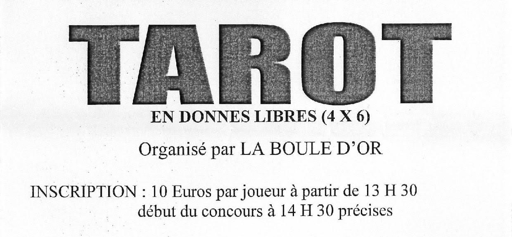 Concours de Tarot #Vallière