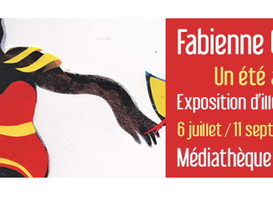 Fabienne Cinquin, Un été à Felletin – Exposition d’illustrations du 6 juillet au 11 septembre 2021 à la médiathèque à Felletin