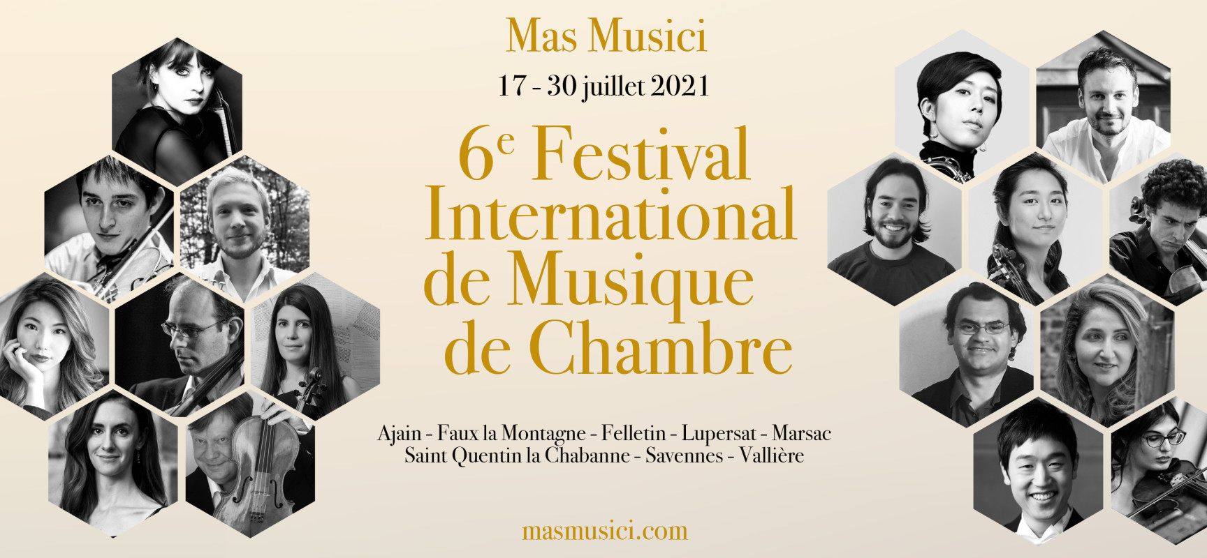 Mas Musici – 6e Festival International de Musique de Chambre – du 17 au 30 juillet 2021