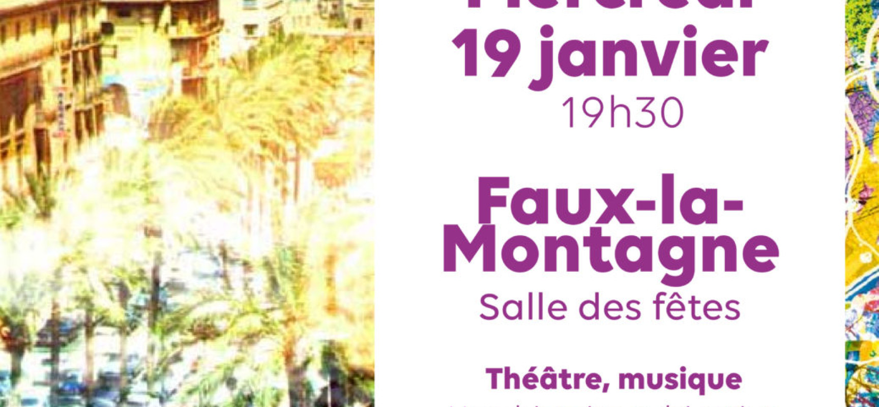 Scène Nationale – Théâtre Majàz – Mercredi 19 janvier à Faux-la-Montagne