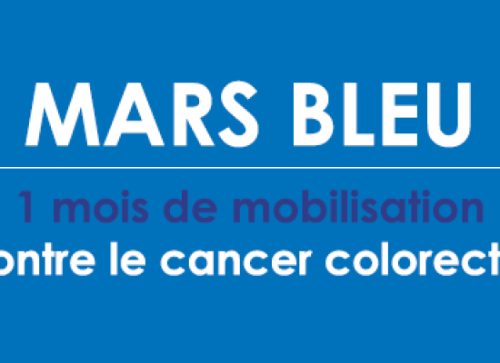 Mars Bleu, 1 mois pour sensibiliser à l’importance du dépistage du cancer colorectal