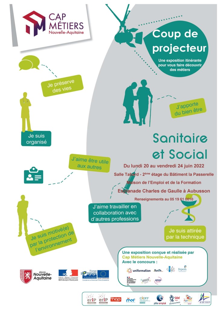 Affiche CP Sanitaire et social_Cap métiers