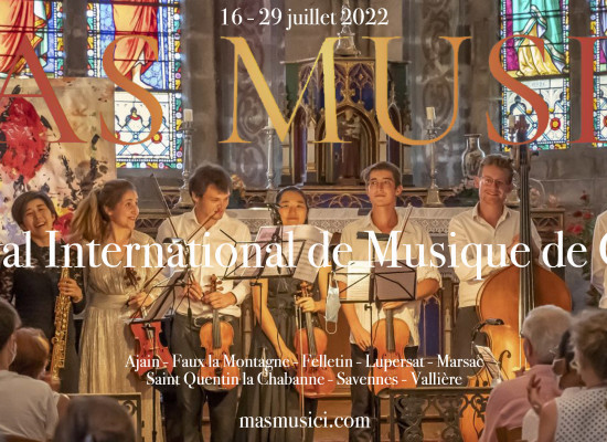 Festival International de Musique de Chambre « Mas Musici » du 16 au 29 Juillet 2022