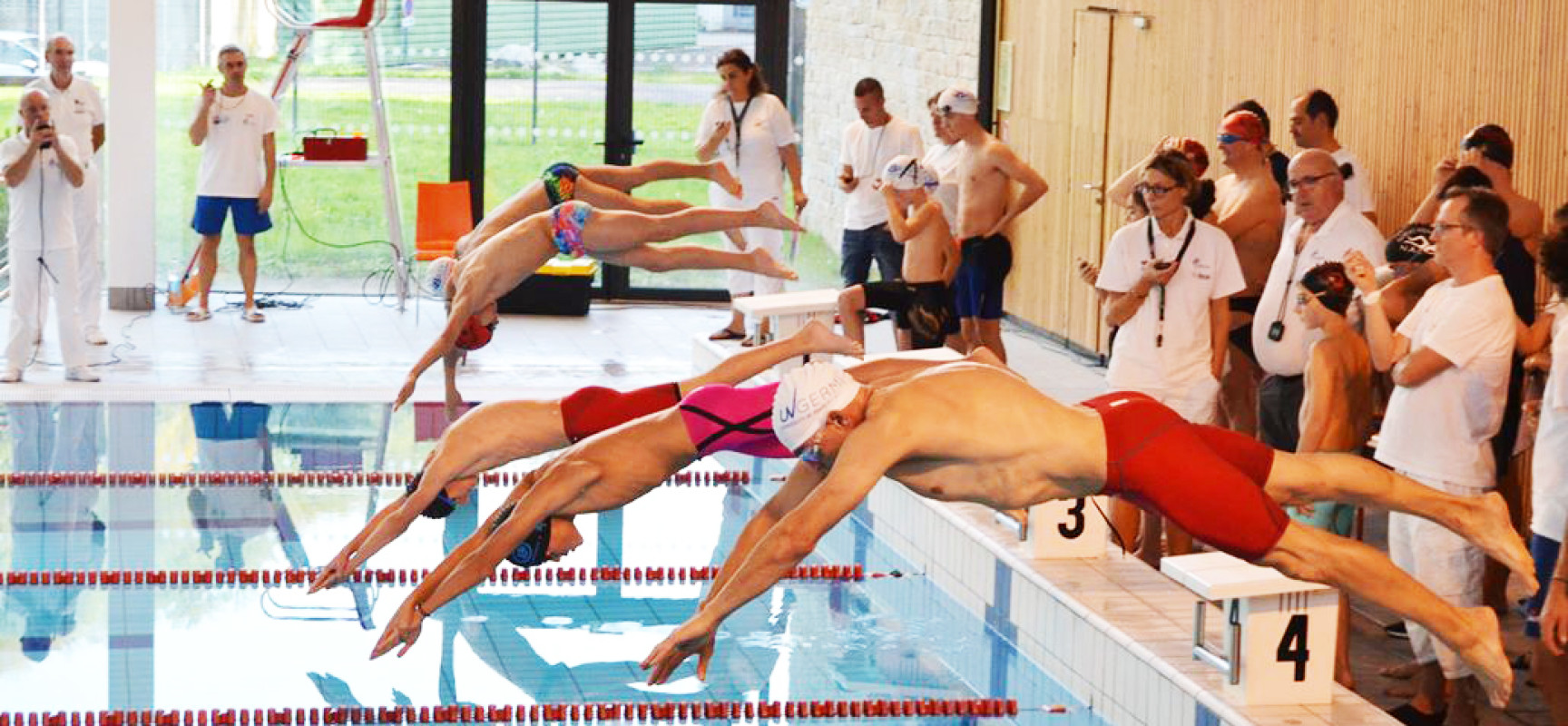 Championnat Interclubs de natation, AQUASUD sera exceptionnellement fermée au public le samedi 19 novembre