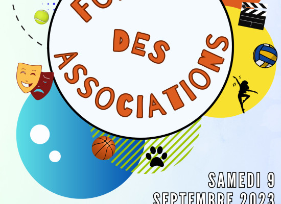 Forum des associations 2023 – Aubusson samedi 9 septembre de 10h à 18h