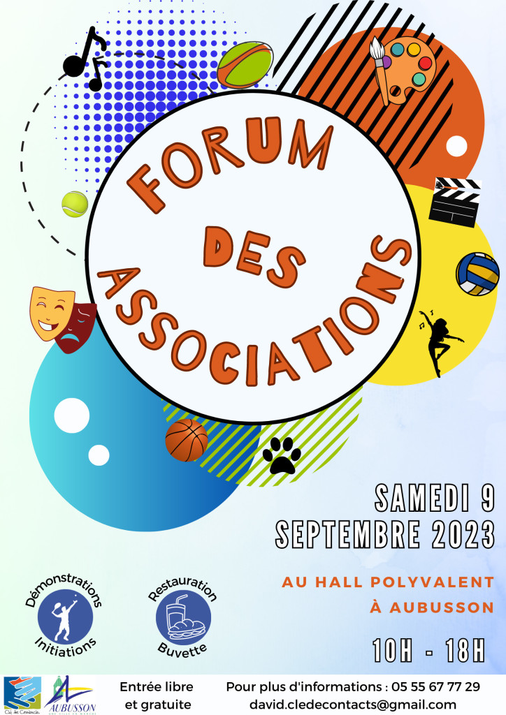 Forum des associations Aubusson 2023 copie