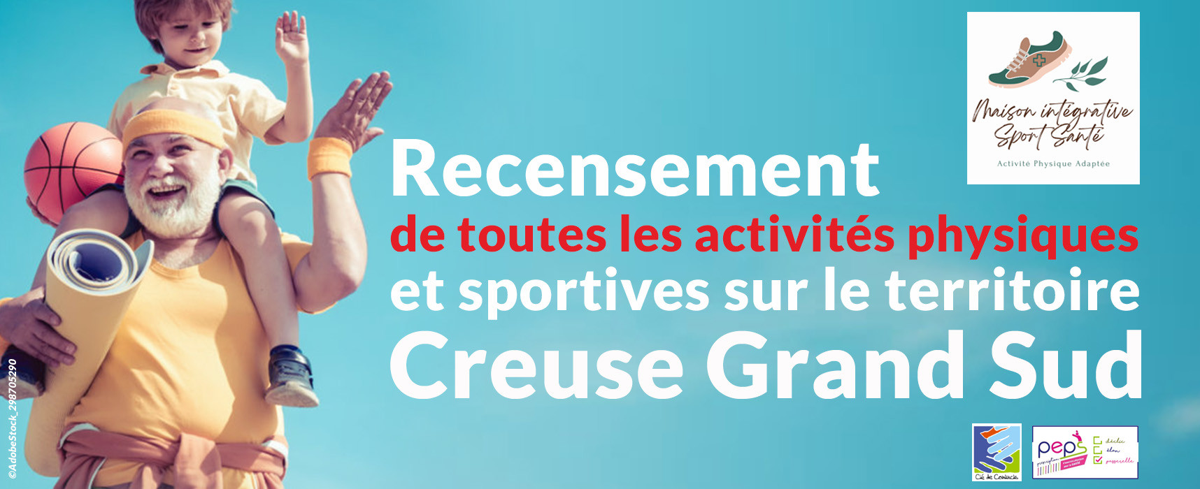 [EnCours] Recensement de toutes les activités physiques et sportives sur le territoire Creuse Grand Sud #MiSS