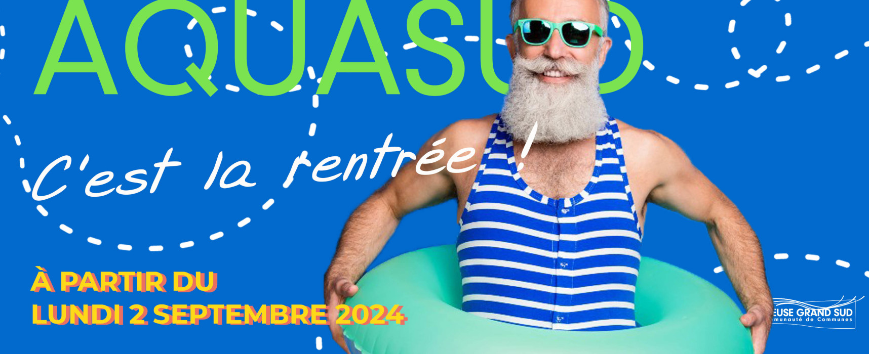 [AQUASUD] C’est bientôt la rentrée ! Les horaires changent à partir du 2 et les activités reprennent le 10 septembre 2024