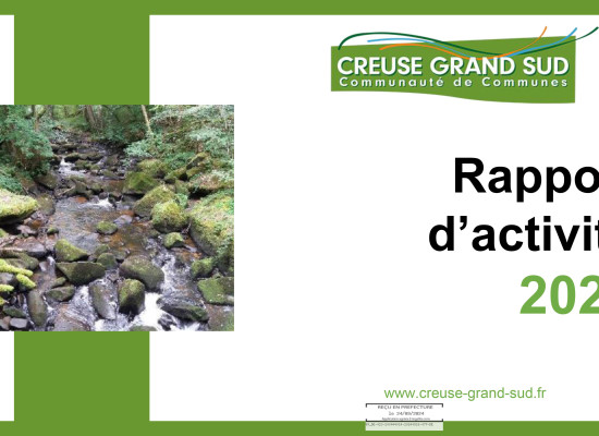 [CreuseGrandSud] Rapport d’activité 2023