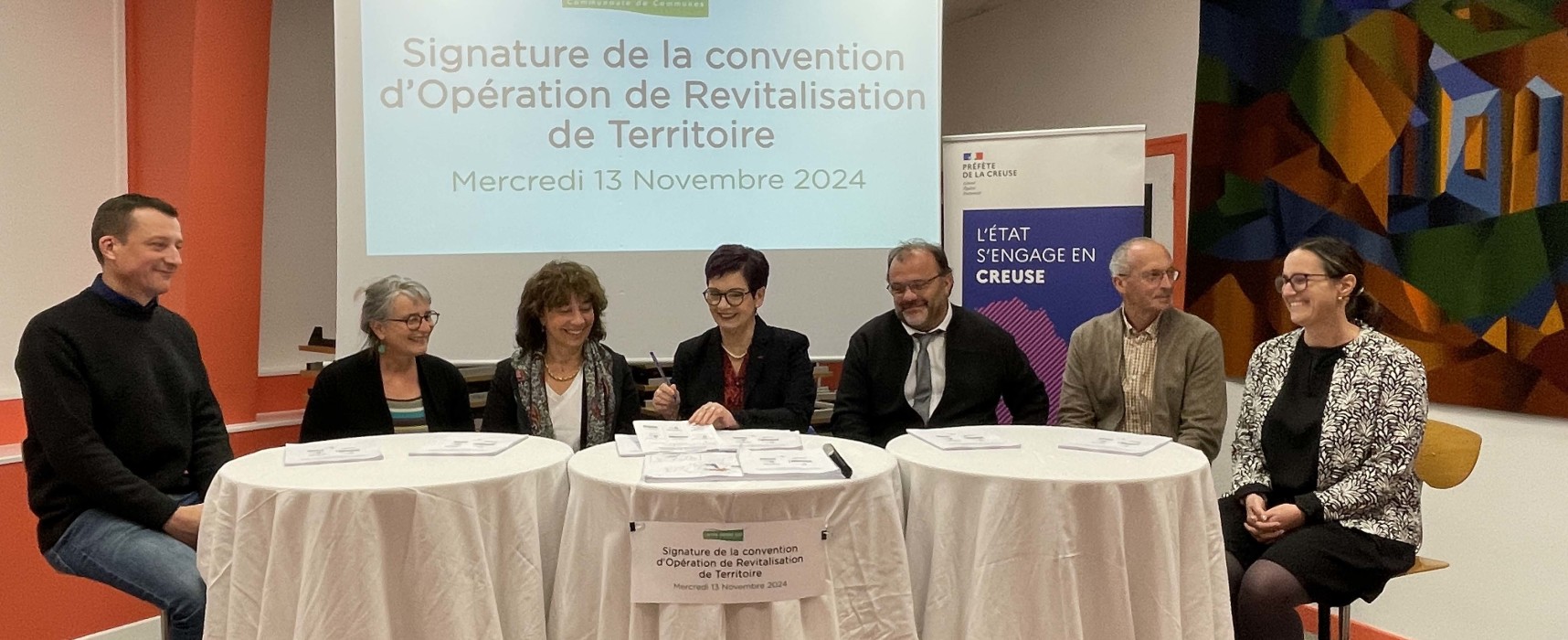 [ORT] Lancement officiel de l’Opération de Revitalisation de Territoire de Creuse Grand Sud