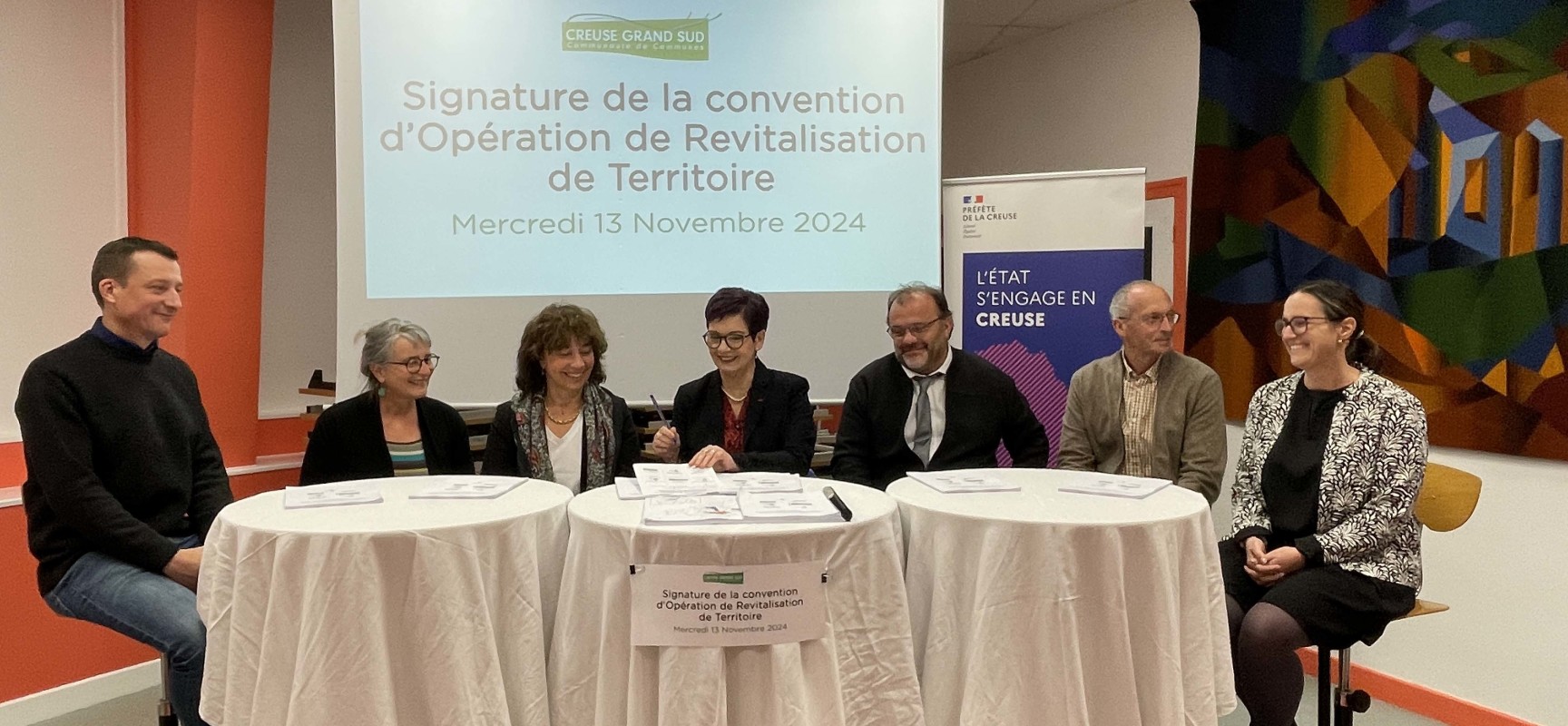 [ORT] Lancement officiel de l’Opération de Revitalisation de Territoire de Creuse Grand Sud