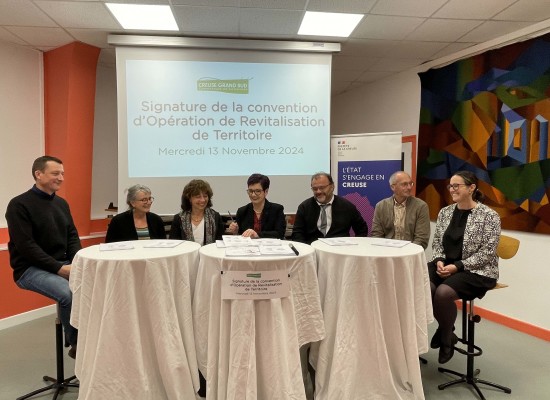 [ORT] Lancement officiel de l’Opération de Revitalisation de Territoire de Creuse Grand Sud