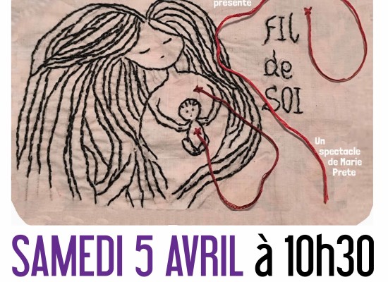 [Médiathèque] Spectacle tout-petits – « Fil de Soi » avec Marie PRETE – Samedi 5 avril 2025 #Felletin