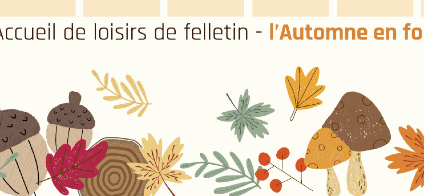 [Centre de Loisirs Felletin] Programmes Vacances de Toussaint