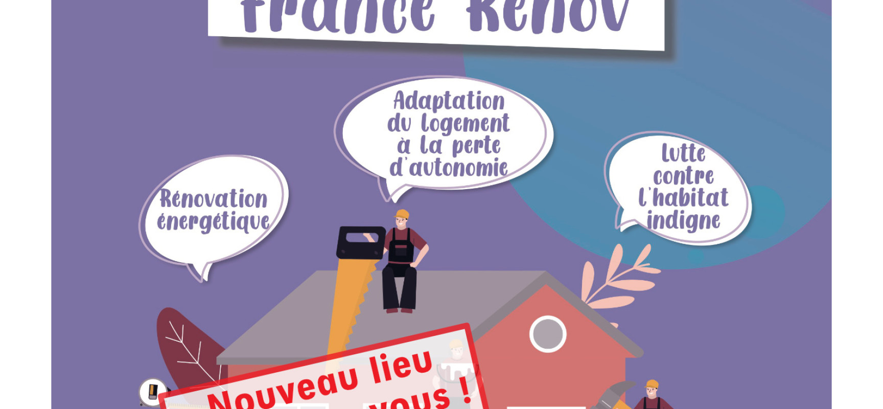Les permanences France Rénov’