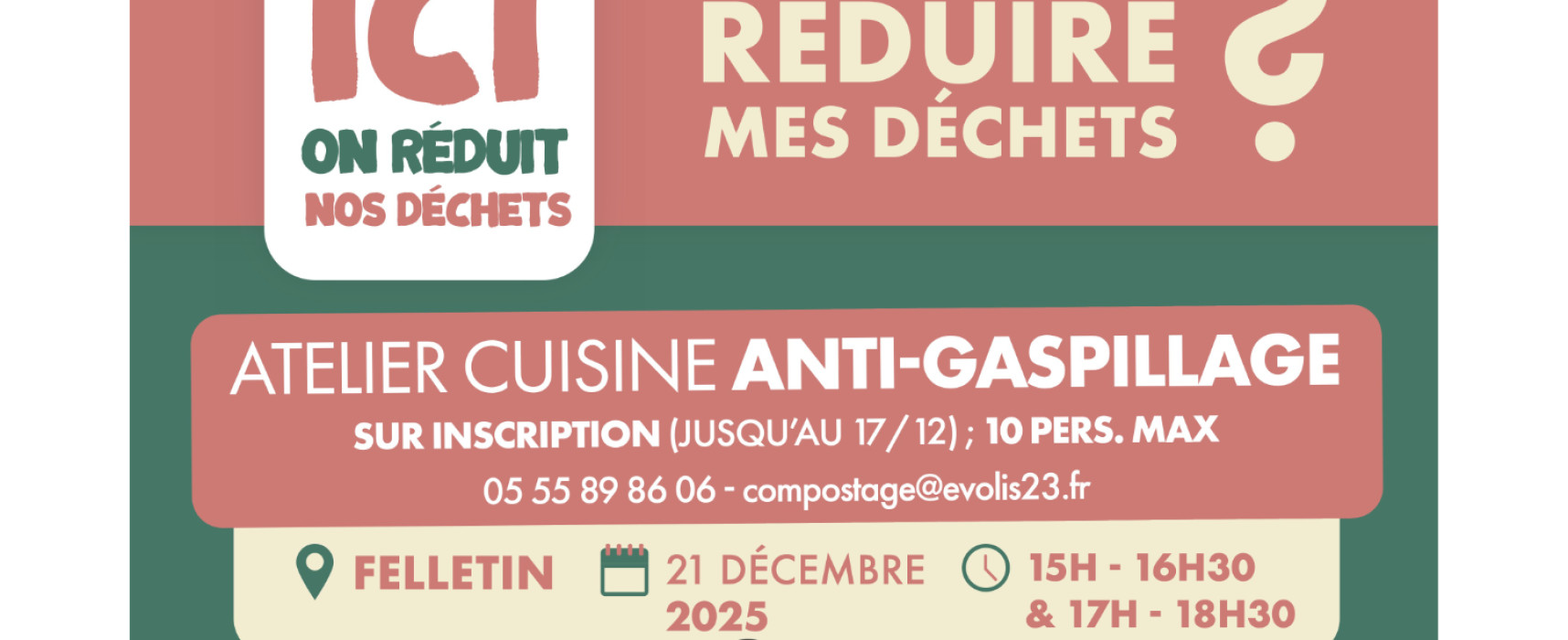[Biodéchets] Atelier cuisine anti-gaspillage