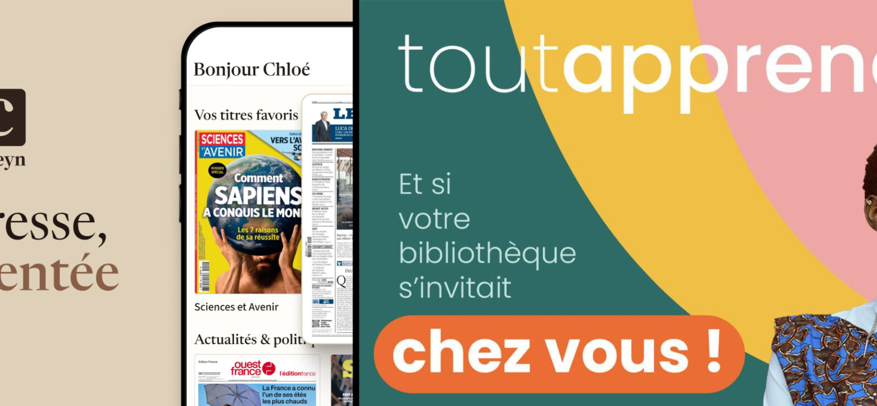 [Lecture publique] Deux nouveaux services de la médiathèque, depuis chez vous !