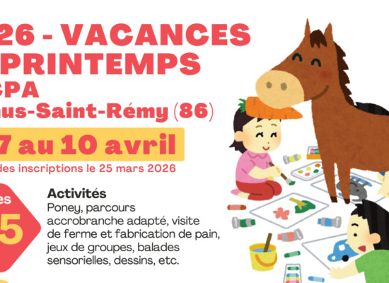 [Centres de Loisirs Felletin et Gentioux] Séjour de printemps pour les 4-10ans / avril 2026