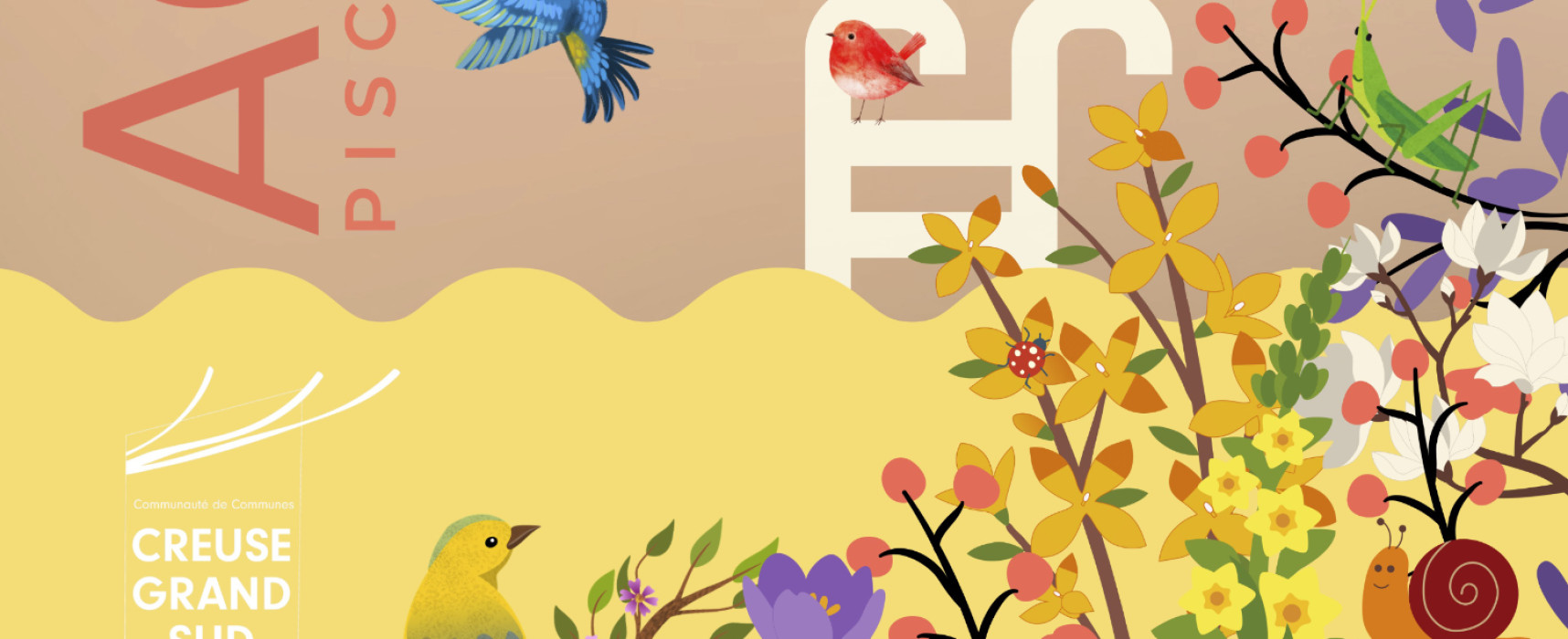 [Piscine AQUASUD] Horaires et activités pendant les vacances de Printemps