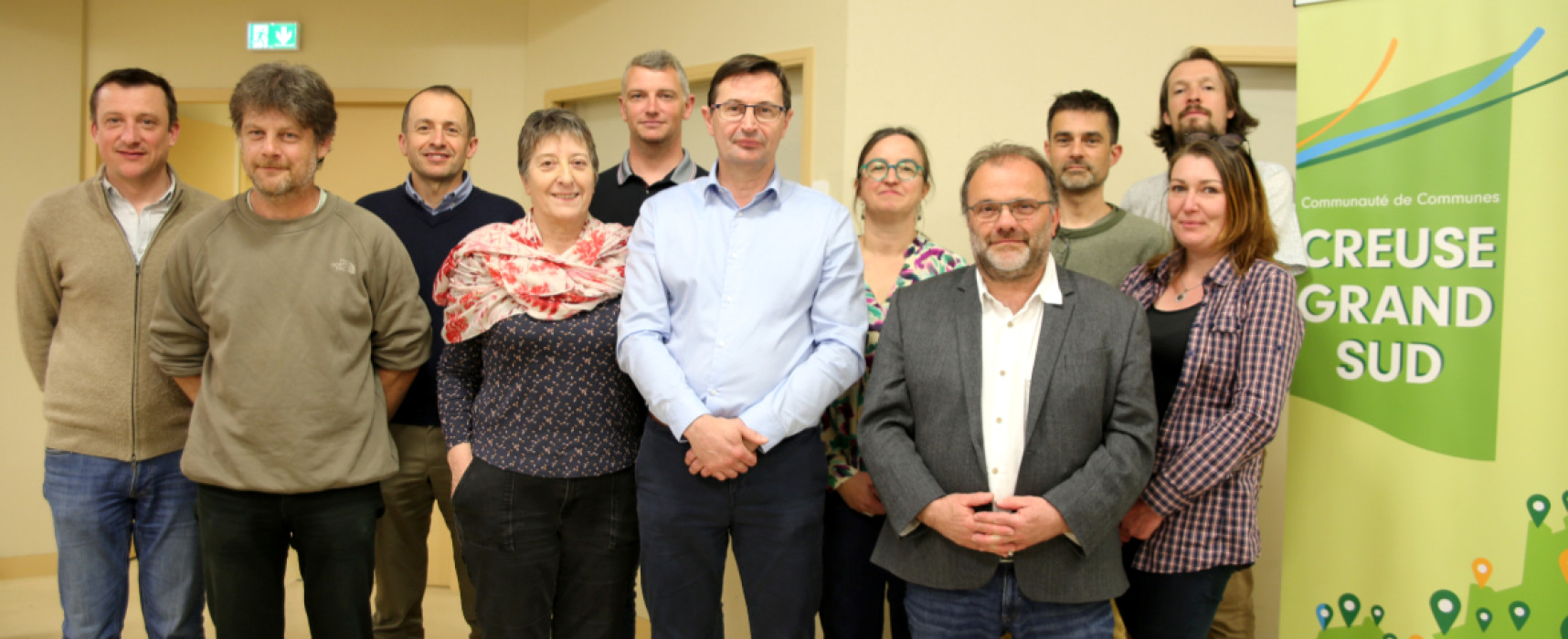 Nouvel exécutif de Creuse Grand Sud pour la mandature 2026-2033