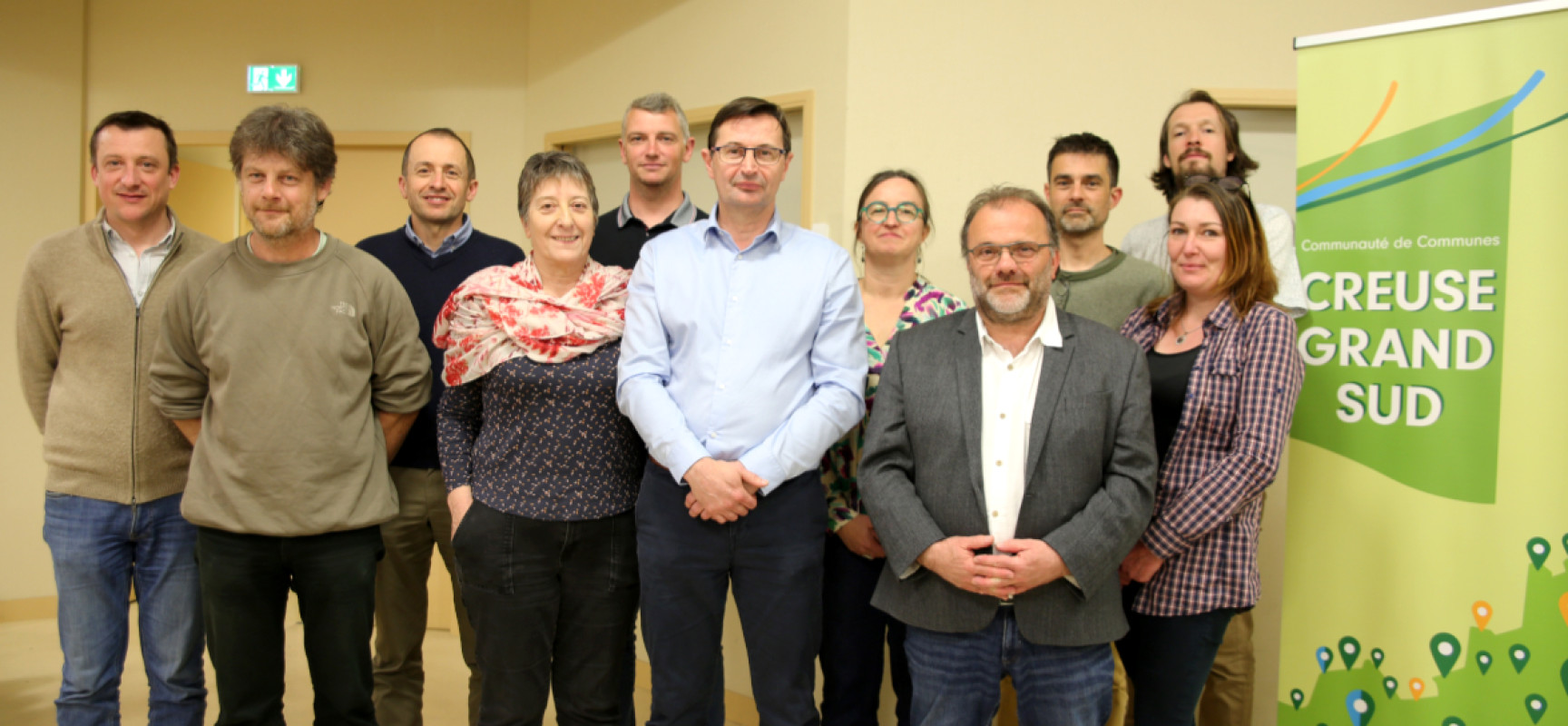 Nouvel exécutif de Creuse Grand Sud pour la mandature 2026-2033
