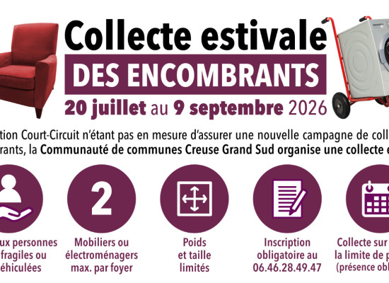 [GESTION DES DÉCHETS] Collecte estivale des encombrants